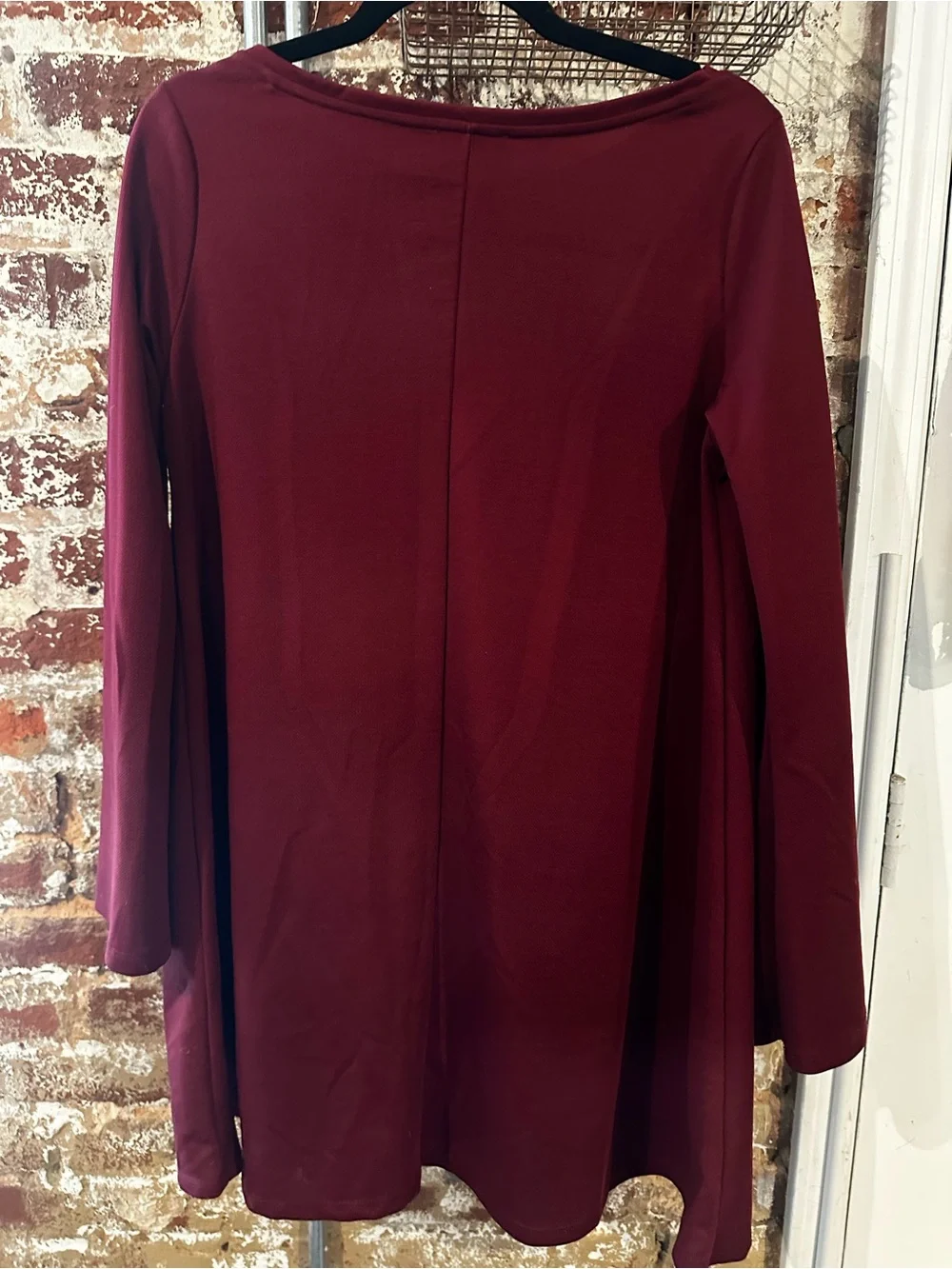 Zara Long Sleeve Swing Tunic/Mini Dress